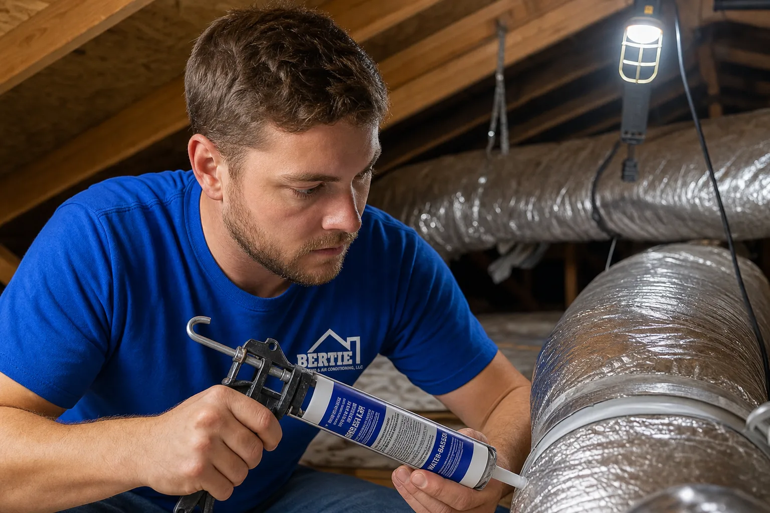 Duct Sealing in Gainesville, FL by Bertie Air
