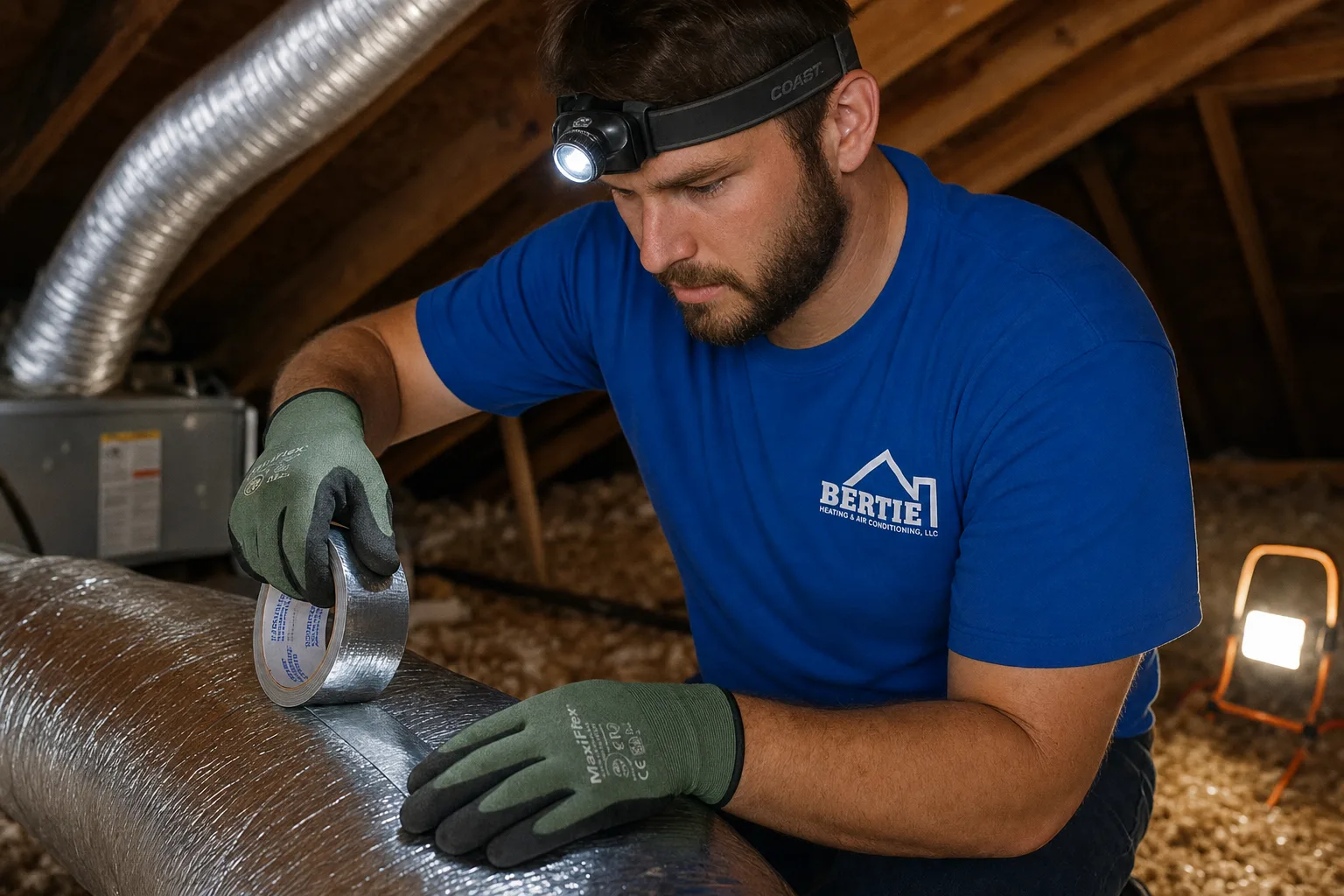 Ductwork in Gainesville, FL by Bertie Air